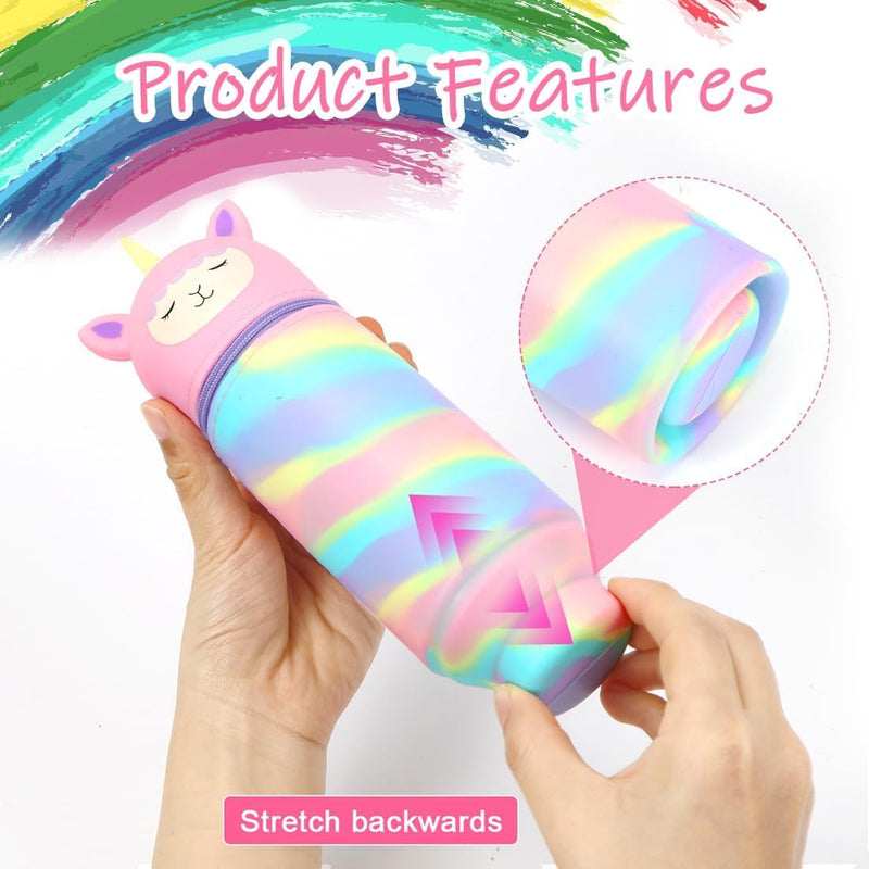 Unicorn Silicone Stationery Pouch