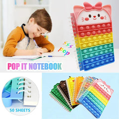 Pop Notebook, Push Bubble Spiral Notebook
