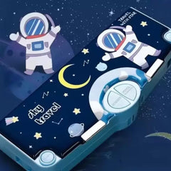 Jumbo Size Multi-Functional Astronaut Theme Pencil Box