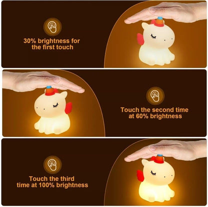 Train Led Table Lamp with Sharpener