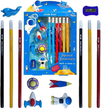 Cute Bunny Stationery Gift Set (9-Piece)