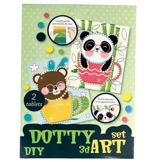 DIY Dotty 3D Art Painting Kit (Pack of 3)