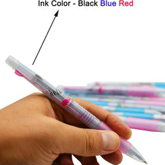 Cute Animal Design Gel Pens - Pack of 12