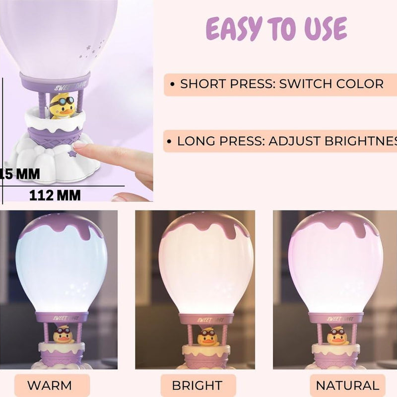 Train Led Table Lamp with Sharpener