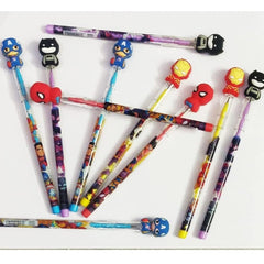 Superhero Pencil Set – 5 Pack