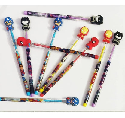 Superhero Pencil Set – 5 Pack