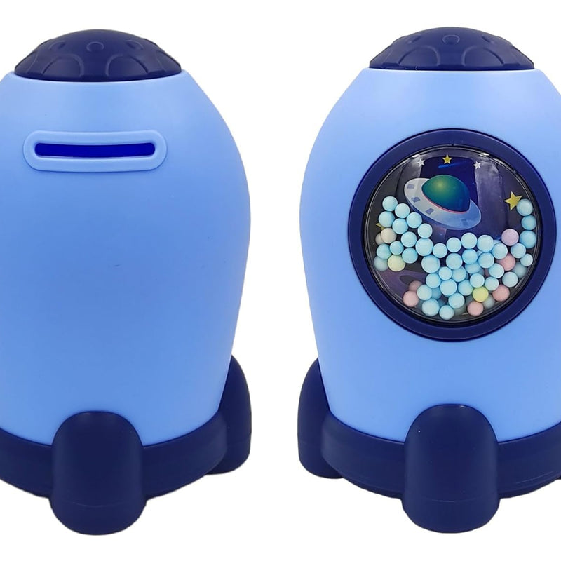 Space Themed Coin Bank with Ball Pit