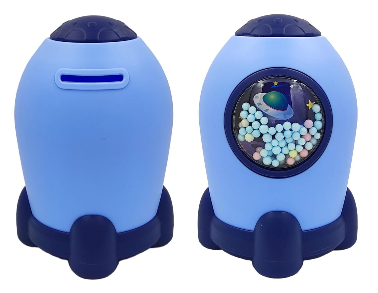 Space Themed Coin Bank with Ball Pit