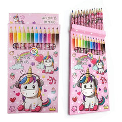 Unicorn Colour Pencil Box (12-Pack)