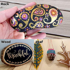 10-Piece Metallic Art Marker Set