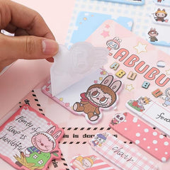 Sticky Notes Set (210 Sheets, 4 Sizes)