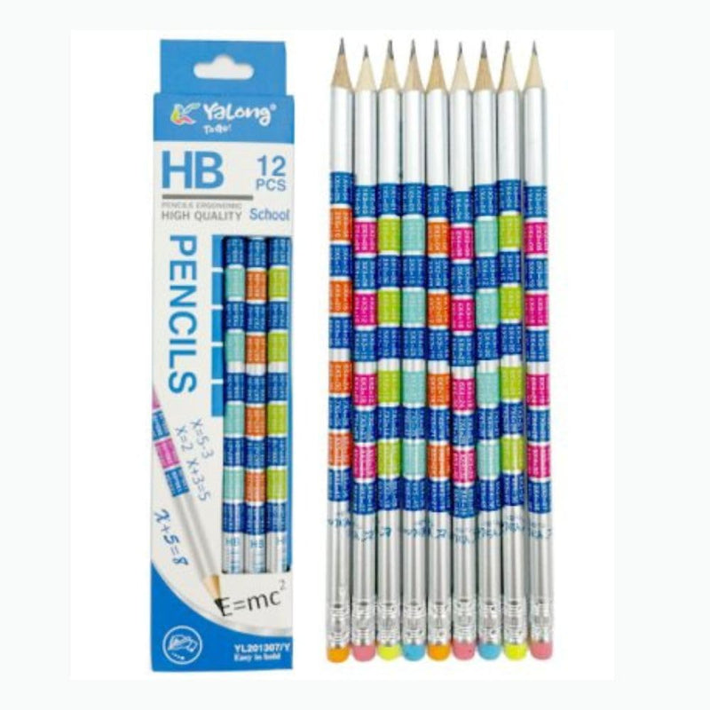 Wooden Graphite Pencil HB with Eraser