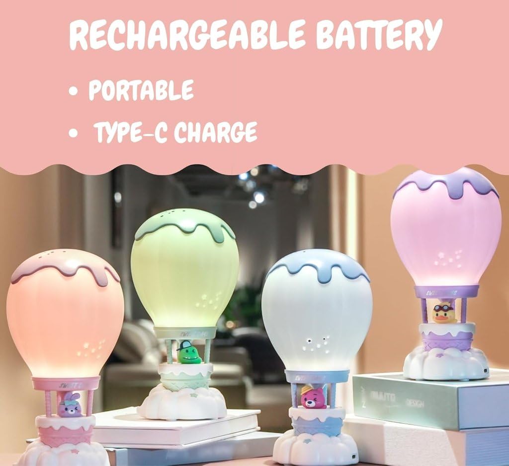 Train Led Table Lamp with Sharpener