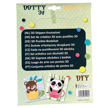 DIY Dotty 3D Art Painting Kit (Pack of 3)