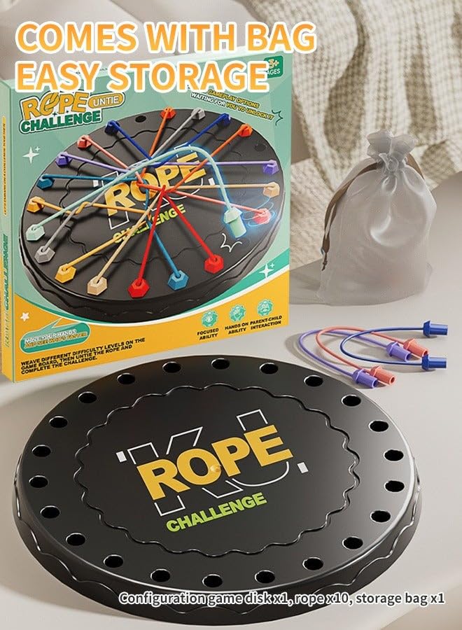 Rope Untying Challenge Puzzle
