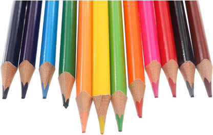 12 Mix Pastel Colour Pencils (Premium)