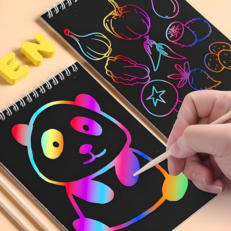 Scratch Art Book for Kids