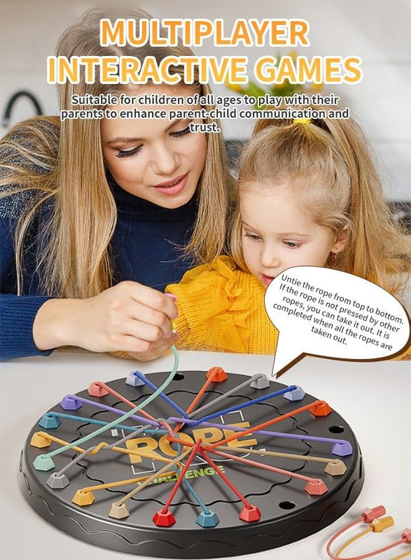 Rope Untying Challenge Puzzle