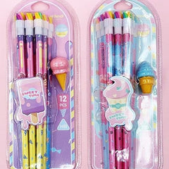 Cute Bunny Stationery Gift Set (9-Piece)