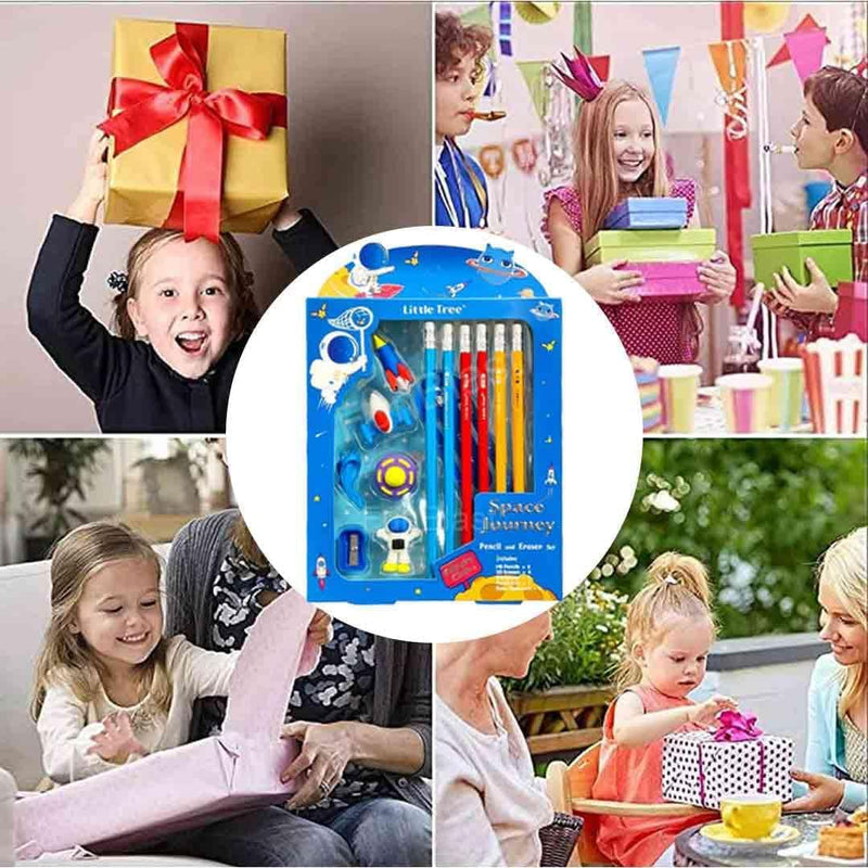 Cute Bunny Stationery Gift Set (9-Piece)