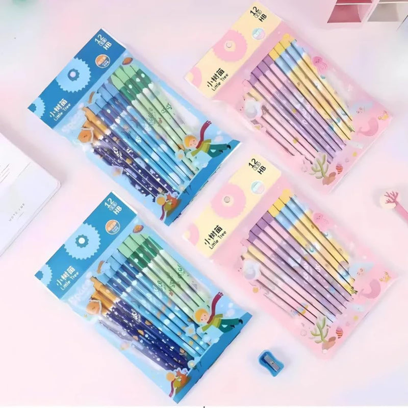 Rocket Eraser Top Pencils – Pack of 12