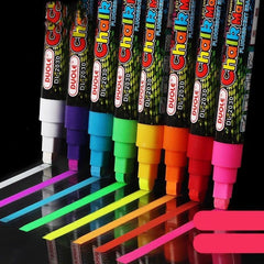 Liquid Chalk Markers Kit – 8 Vibrant Colors