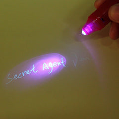 Invisible Ink Spy Pens- Set of 6