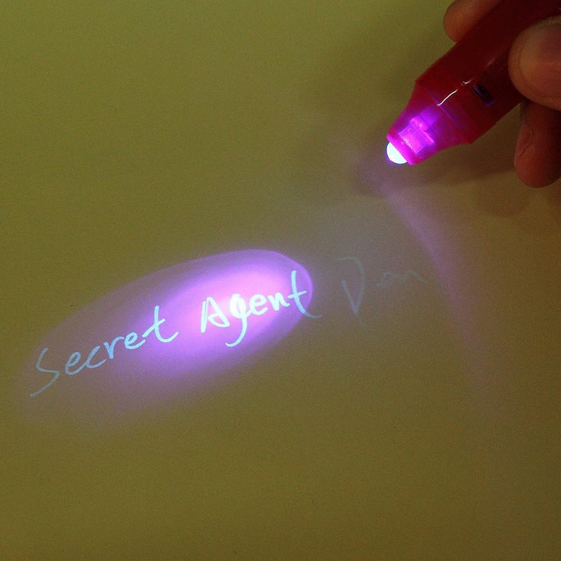 Invisible Ink Spy Pens- Set of 6