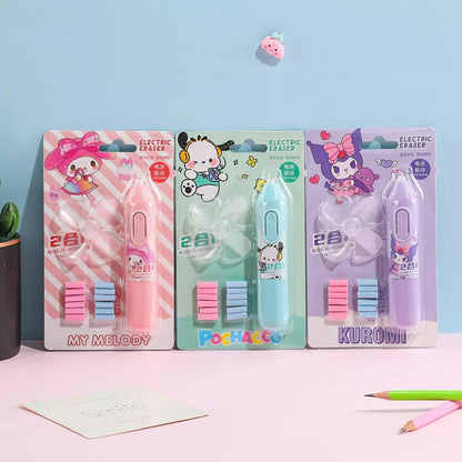 2-in-1 Electric Eraser & Mini Fan