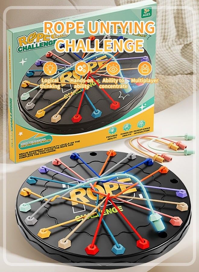 Rope Untying Challenge Puzzle