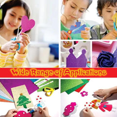 Self-Adhesive Glitter Paper Sheets