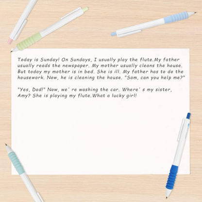 Refillable Gel Pens – 0.5mm Fine Tip