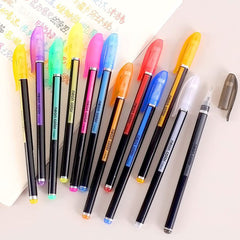 Metallic Glitter Gel Pens Set – 12 Color
