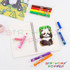 Fruity Smell Washable Pens for Kids (8-Color Set)