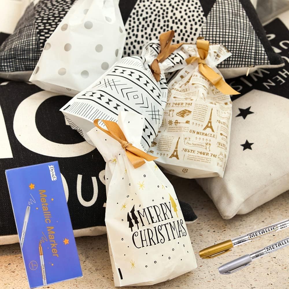 Metallic Marker Pens Set