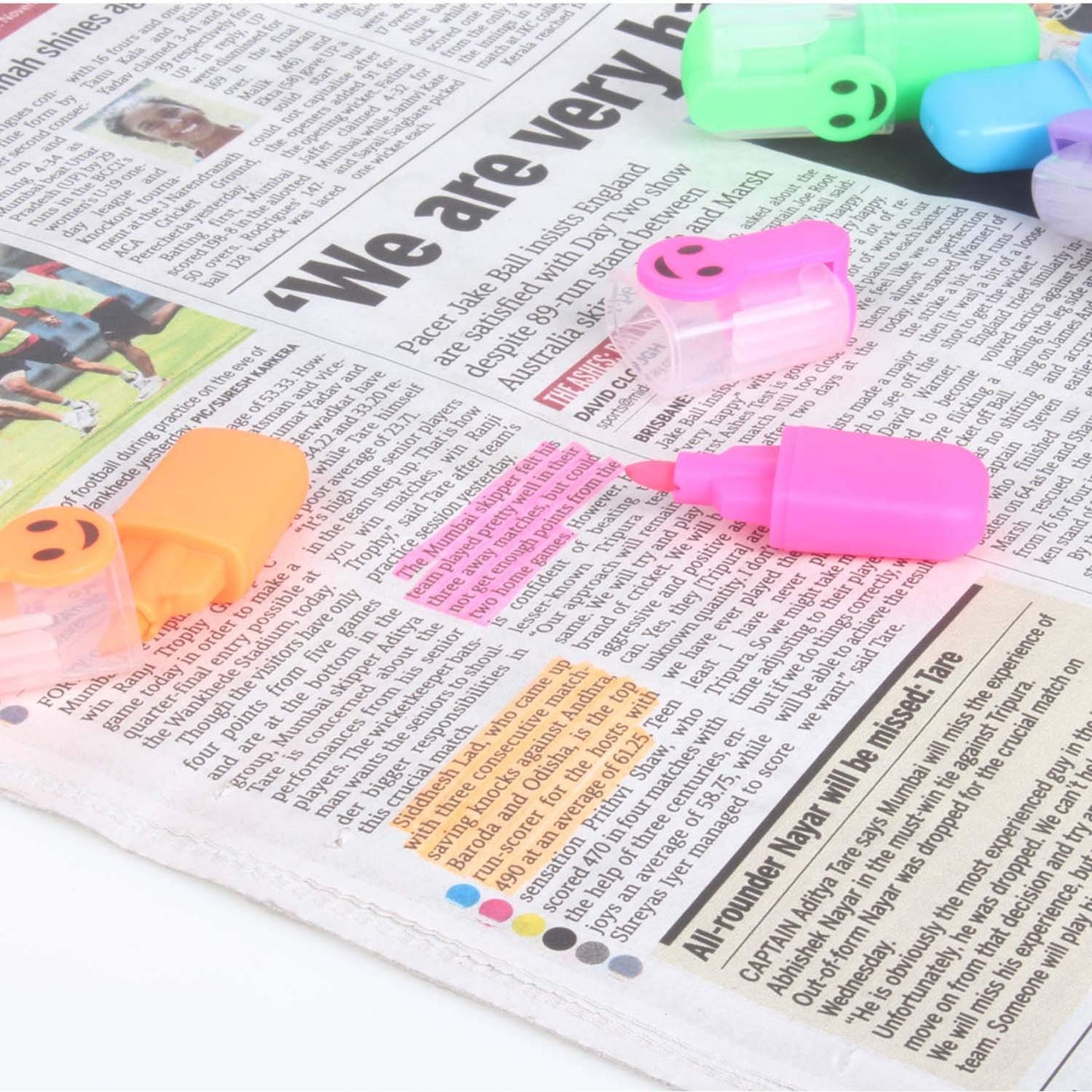 Smiley Face Mini Highlighter