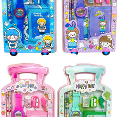 Cute Bunny Stationery Gift Set (9-Piece)