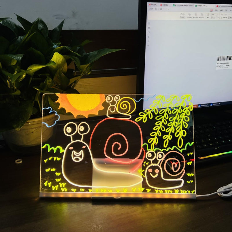 LED Acrylic Message Board