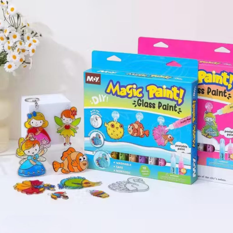 DIY Glass Paint Kit (Peelable)