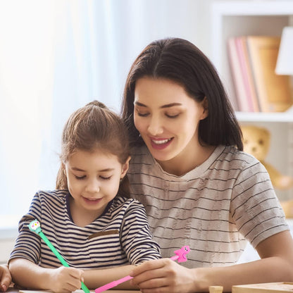 Cute Animal Gel Pens, 30 Pack Assorted Colors, Kawaii Character Designs, 0.5mm Writing Point