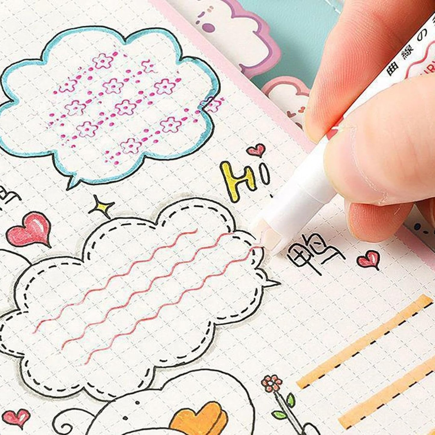 Kawaii Color Pens- Set of 6