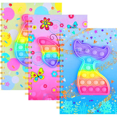 Trendy Hardcover Diary with Fun 3D Puppet/Butterfly Cover