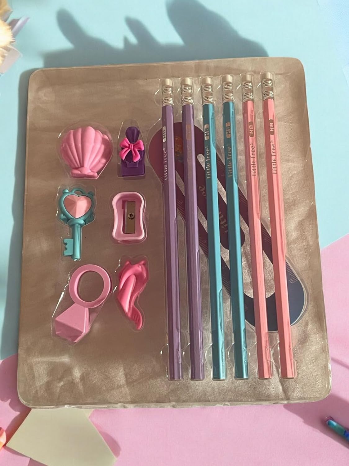 Cute Bunny Stationery Gift Set (9-Piece)