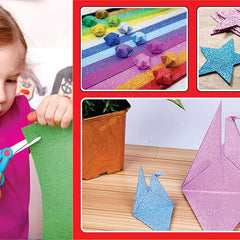 Self-Adhesive Glitter Paper Sheets