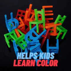 Chair Tower Stacking Game (36-Piece)