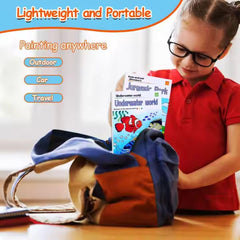 Unicorn Watercolour Colouring Book (12 Sheets)