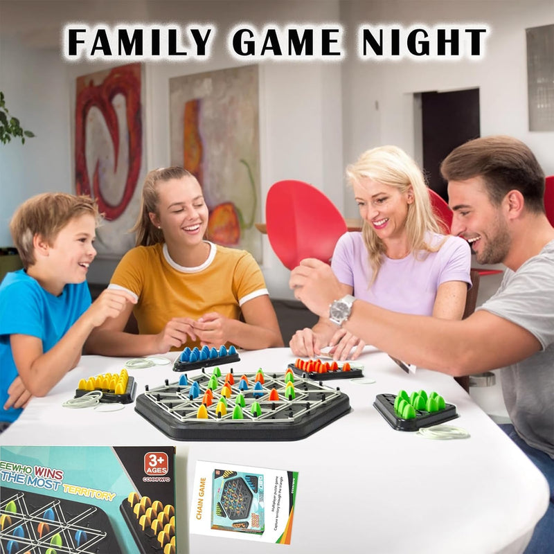 Triggle Chain Triangle Strategy Game