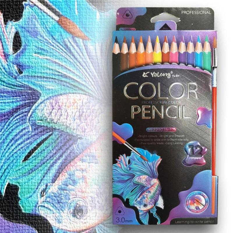 Premium Artists Color Pencils 12-Pack