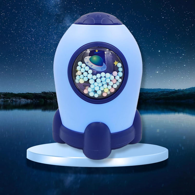 Space Themed Coin Bank with Ball Pit