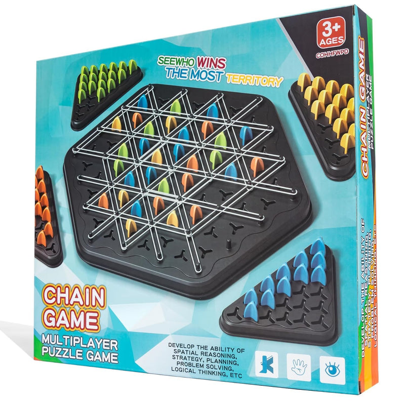 Triggle Chain Triangle Strategy Game